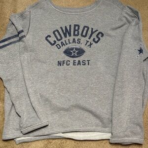 NFL Cowboys women’s Gray Hoodie
